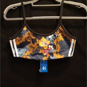 adidas Women's HER Studio Sports All Over Print Bra Top
